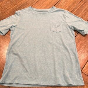 Kids Blue Vineyard Vines Pocket T-Shirt